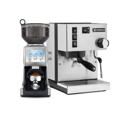 Rancilio Silvia V6 E 2020 & Sage the Smart Grinder Pro