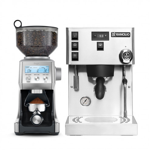 Rancilio Silvia Pro X & Sage the Smart Grinder Pro