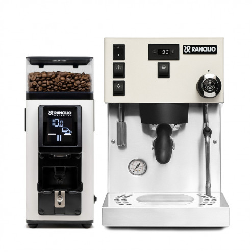 Rancilio Silvia Pro X White & Rancilio Stile White