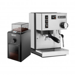 Rancilio Silvia V6 E Latest Edition + De Longhi KG79