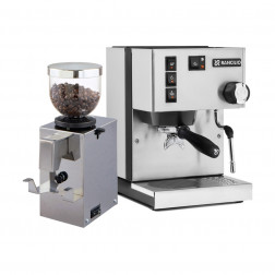 Rancilio Silvia V6 E Latest Edition + Isomac Macinino Professionale
