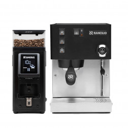 Rancilio Silvia Pro X Black & Rancilio Stile Black